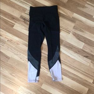 Athleta Black Ombré Leggings